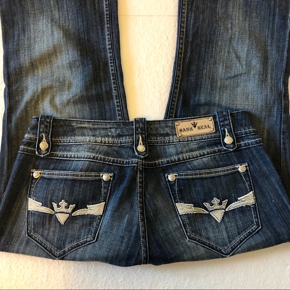 Sang Real by Miss Me Wide Leg Jeans